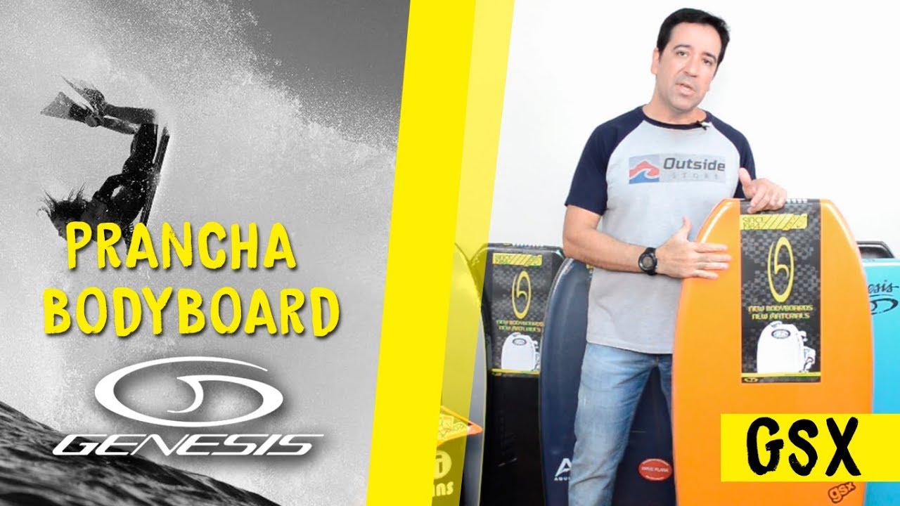 Prancha Bodyboard Genesis GSX Semi-Profissional