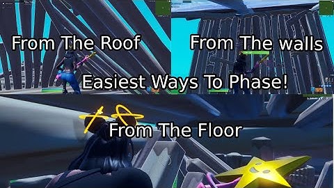 Easiest Way To Phase Into A Box From Any Angle! | Fortnite Battle Royale