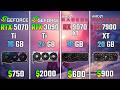 RTX 5070 Ti vs RTX 3090 Ti vs RTX 5070 vs RX 7900 XT | Test in 6 Games