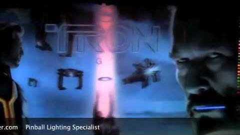 Tron Pinball with CoinTaker.com LED MODs