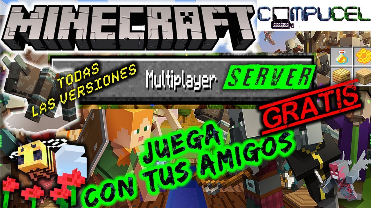 Como jugar con amigo en minecraft