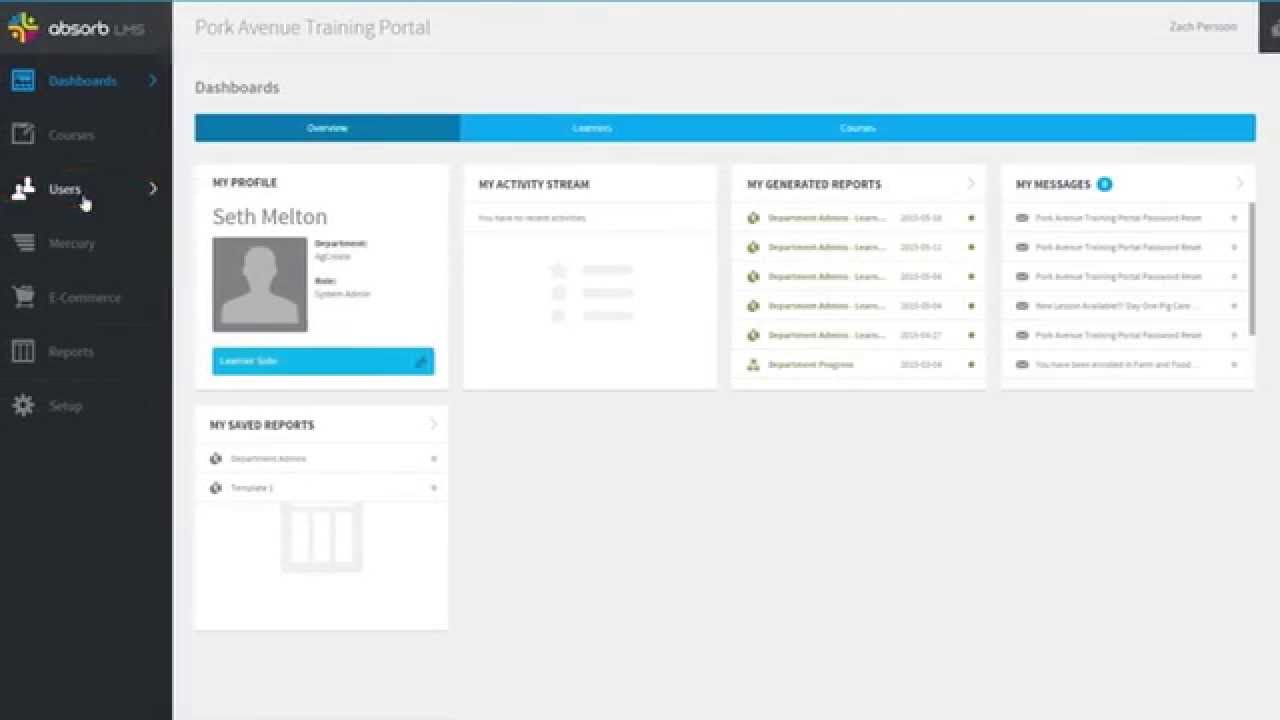 Enrolling Users in Pork Avenue