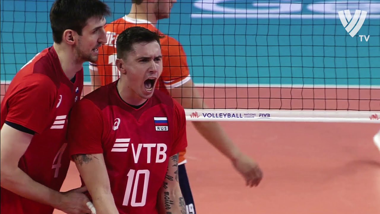 Top 40 BEST Volleyball PIPE Volleyball Nations League 2021 YouTube