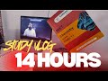 14 Hours Winter Study ❄️ | NEET 2026 is on 3 May | No Breaks 📚❤️🕊️🔥
