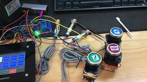 TEST 2  - LÀM CHƯƠNG TRÌNH ĐIỀU KHIỂN ĐỘNG CƠ BƯỚC MÀN HMI THEO YÊU CẦU