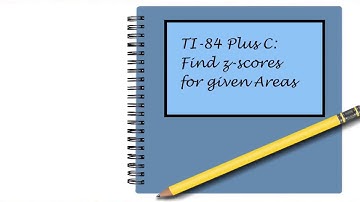 TI-84 Plus C: Finding a Z-score