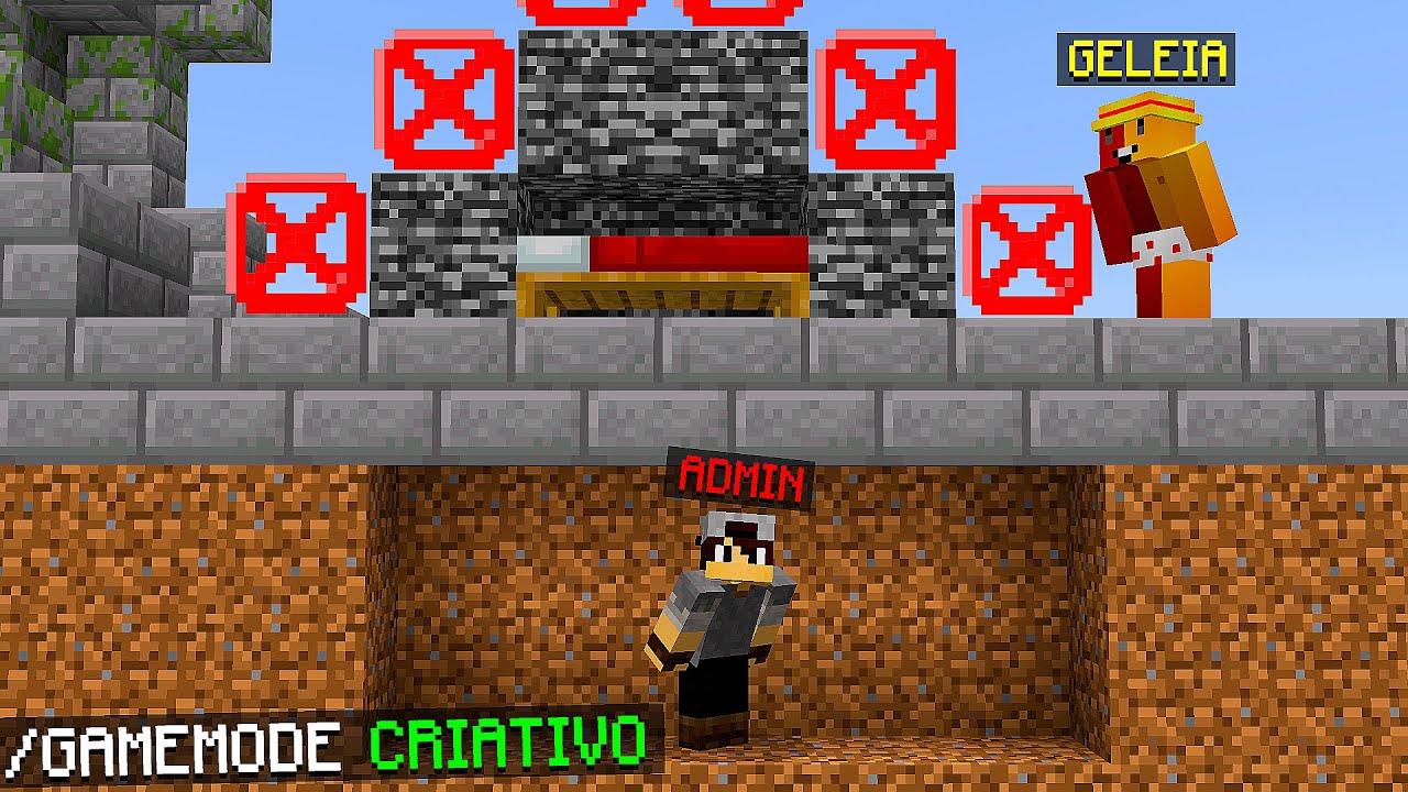 USEI CRIATIVO para construir as MELHORES DEFESAS no Minecraft Bed Wars ...