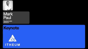 Itheum Keynote - Mark Paul (X Day Paris - #Day2)