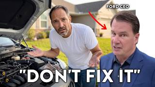 Ford's CEO Says Stop Fixing Your Own Car. Here's What He's Really After.