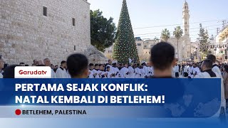 Betlehem Kembali Hidup! Pawai Natal Perdana Sejak Konflik Gaza Digelar Meriah