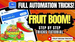 HOW TO USE AUTOMATION IN FRUIT BOOM TIPS AND TRICKS | LEGIT EARNING APP 2026 GCASH screenshot 2