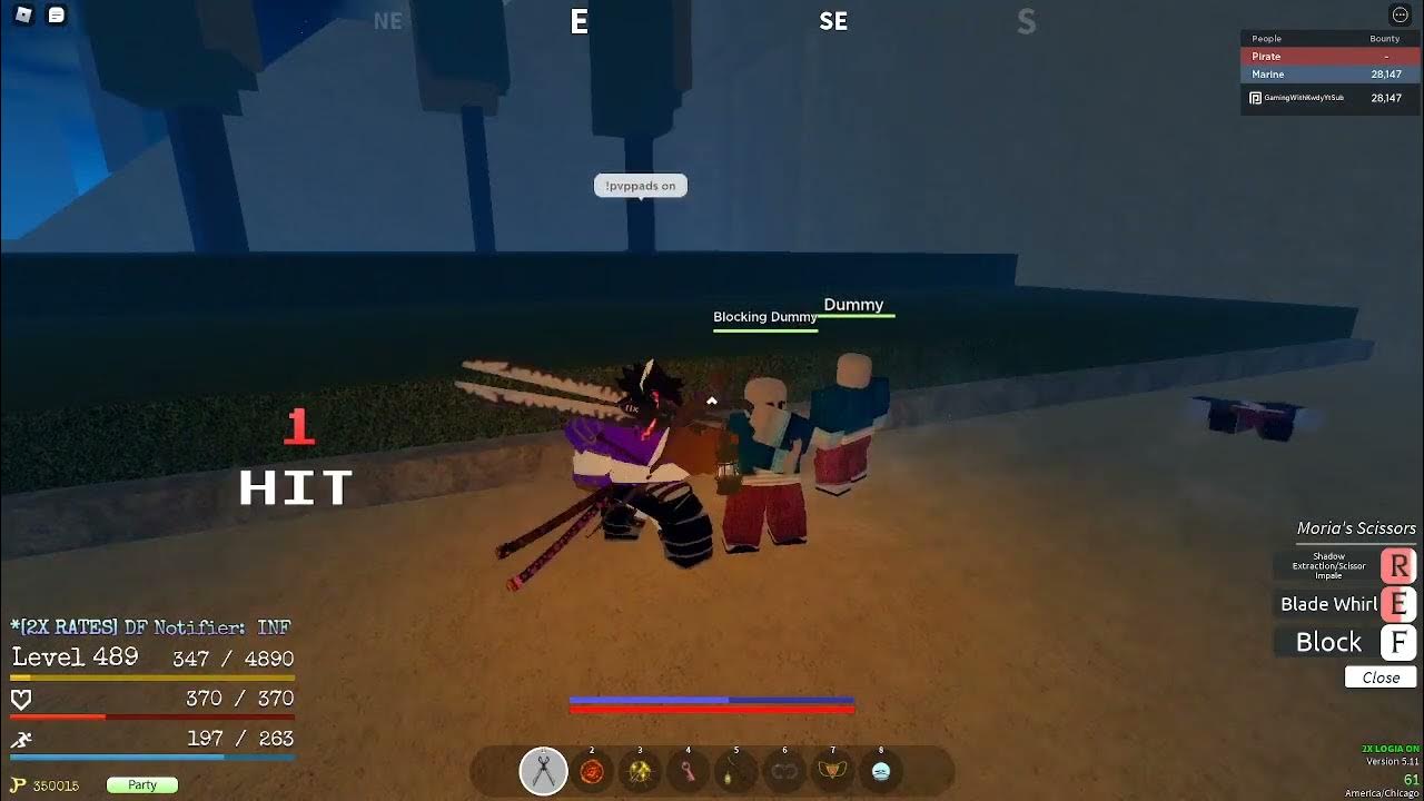 [GPO] Max Damage Moria's Scissors YouTube