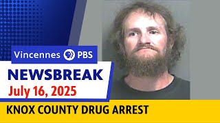 Drug Arrest + Commissioners Meeting