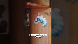 Creepy apartment in Pripyat