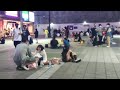 トー横キッズ女子ほたえ過ぎパソツ丸見え♯2■高音質3Dサウンド■新宿歌舞伎町■エロい女■ぴえん■トー横界隈■新宿BLAZE前酒場■コマ劇場前シネシティ広場の様子、風景、実態を取材■BGM有り2