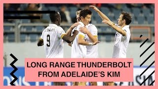Long range thunderbolt from Adelaide's Jae-Sung Kim