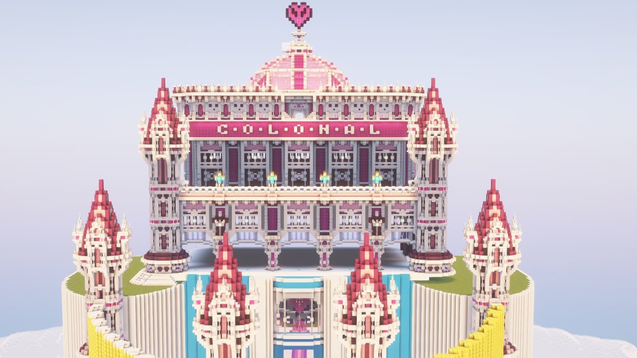 Creative Castle Creative Castle Build! Part 3 | Colonal World Tour Server - YouTube