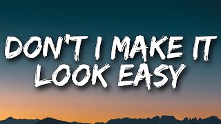 Video thumbnail of "Meghan Trainor - Don't I Make It Look Easy (Lyrics)"
