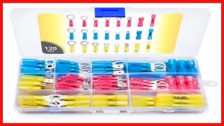 Wirefy Heat Shrink Wire Connectors - Electrical Connectors Kit - Marine Automotive Crimp Terminals