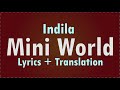 Indila - Mini World (Lyrics) with English Translation