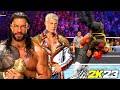ROMAN vs CODY - KING of THE RING - WWE 2k23 MATCH #18