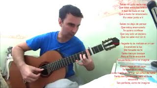 Sabes Reik cover guitarra fingerstyle