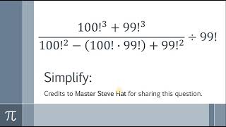 Famous Simplify the expression involving factorials | Steve Hat's Collection Profile