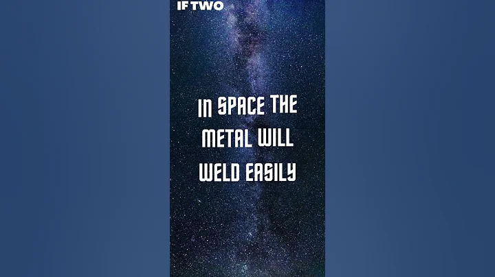 IS IT POSSIBLE TO WELD METAL IN SPACE WITHOUT HEATING | #SHORTS
