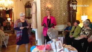 Some scenes from the Hanover Area Historical Society's fashion show.