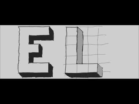 How to create 3D Letters - L - Year 5 Art