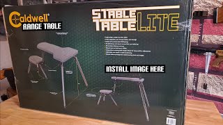 Caldwell Stable Table  Lite Assembly & Impression.