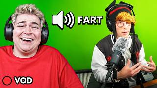 trolling KREEKCRAFT with a soundboard 🤣 (VOD)