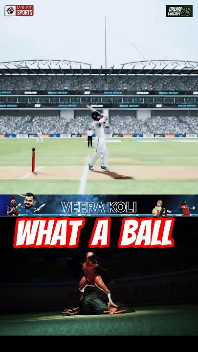 what a ball 🤯 dream cricket 25 @dreamcricketapp