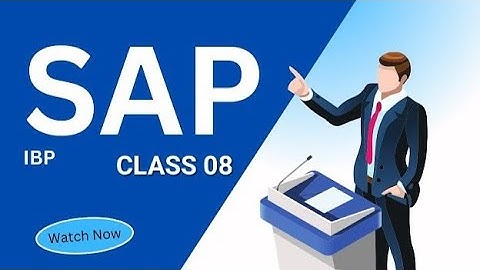 SAP IBP - Integrated Business Planing || Supply Optimizer -Part 1 || Class 08