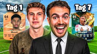 WAS ERREICHEN 2x YOUTUBER in NUR 1 WOCHE FC 27 ohne FC POINTS? 🧐🧪