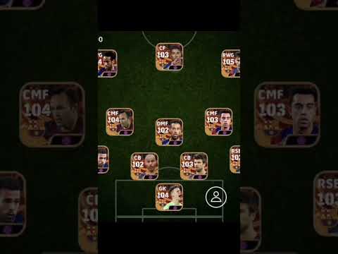 Barcelona team squad 2024#pes 2024