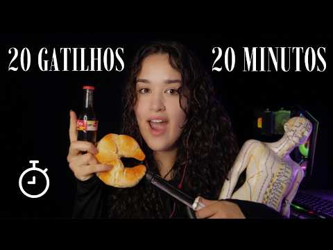 ASMR - 20 gatilhos em 20 minutos