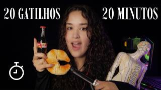 ASMR - 20 gatilhos em 20 minutos
