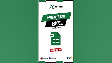 How to Create a Colourful Progress Bar in MS Excel