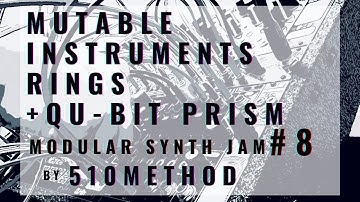 Modular synth Jam #8 by Mutable Instruments Rings + Qu-bit Electronix Prism + WMD [202010150210]