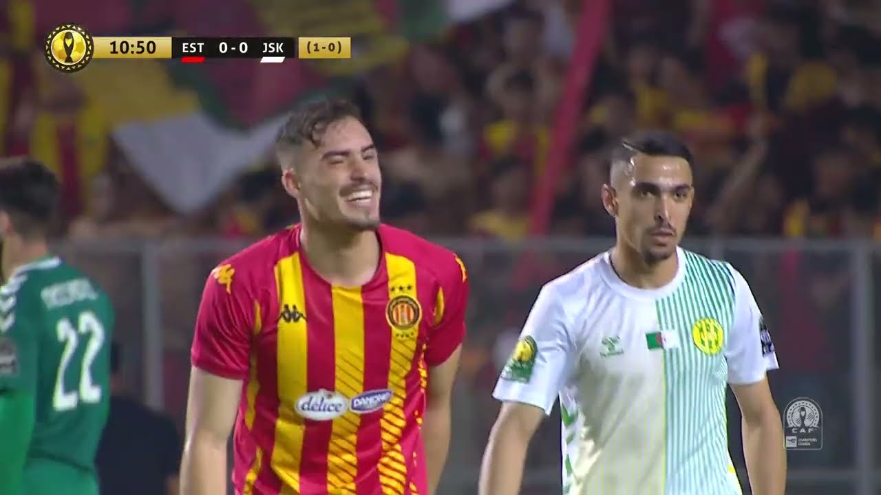 ملخص مباراة الترجي ضد شبيبة القبائل  جودة عالية  EST vs JSK