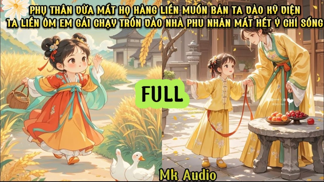 PHỤ THÂN VỪA MẤT HỌ HÀNG LIỀN MUỐN BÁN TA VÀO KỸ VIỆN TA LIỀN ÔM EM GÁI MỘT ĐƯỜNG CHẠY TRỐN