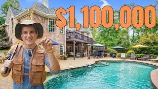 Inside a Luxury $1.1 Million Acreage Oasis with a PRIVATE POND in Clover SC | Charlotte NC Homes For