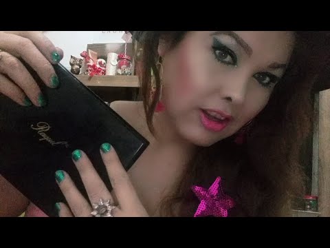 ASMR PARA DORMIR  TE MAQUILLO *NATURAL*  SESION DE MAKEUP RELAJANTE