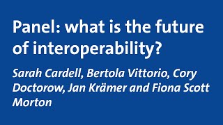 What is the future of interoperability? | Panel discussion at the CMA DaTA Conference 2022