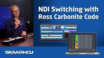 Ross Carbonite Code + SKAARHOJ AirFly Pro: Full NDI Control Setup