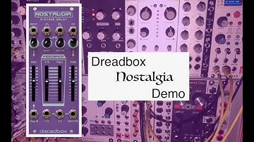 Dreadbox Nostalgia/ Doepfer A-138s Stereo Mixer Demo