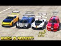 GTA 5 - CALICO GTF vs KRIEGER vs DEVESTE EIGHT vs PARIAH - Which is Fastest?