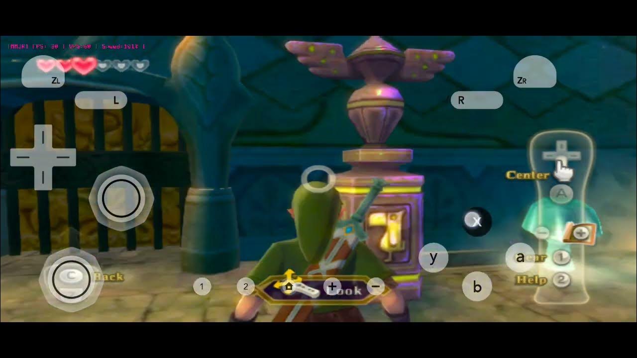 Config classic controller Zelda Skyward Sword wii YouTube