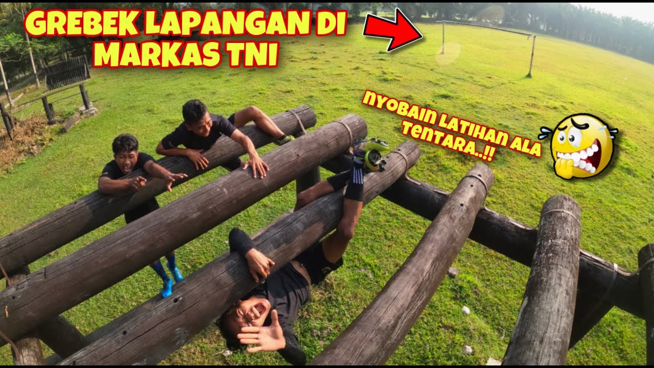 GREBEK LAPANGAN DI BEKAS MARKAS TENT4RA & NYOBAIN LATIHAN ALA TNI